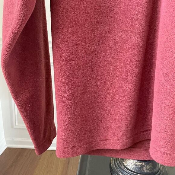Cabela’s Lightweight Fleece 1/4 Zip Pullover Shirt Clay S - Picture 3 of 7